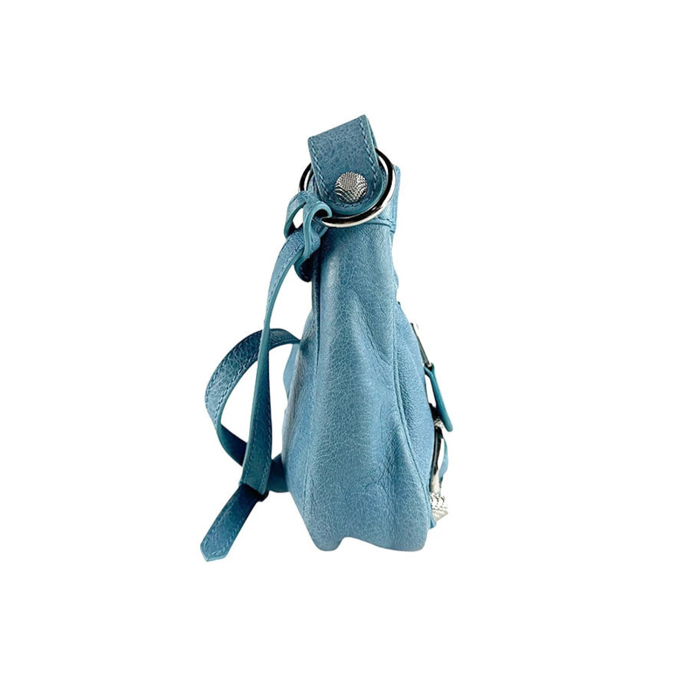 Balenciaga Leather Bag Hip The Blue Shoulder